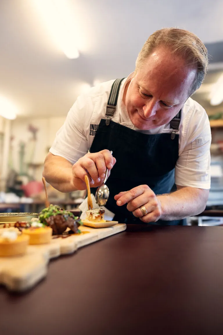 chef preparing food